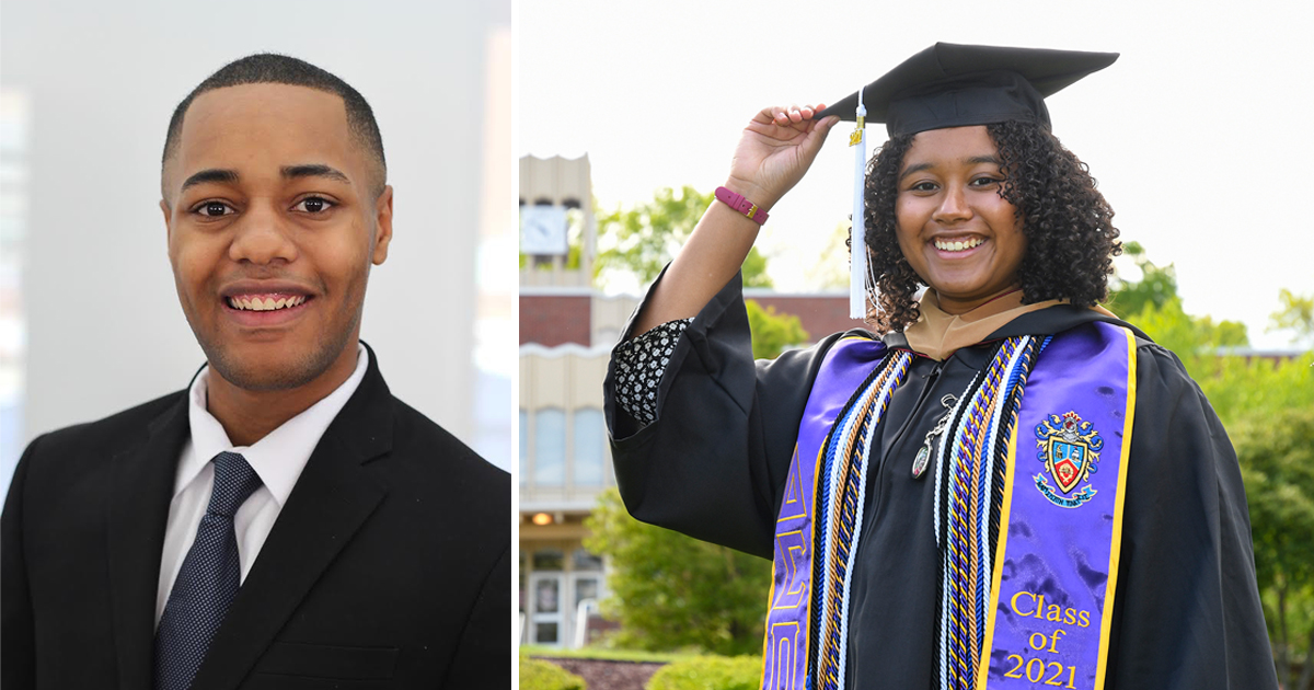 Rider Class of 2020 and 2021 student commencement speakers