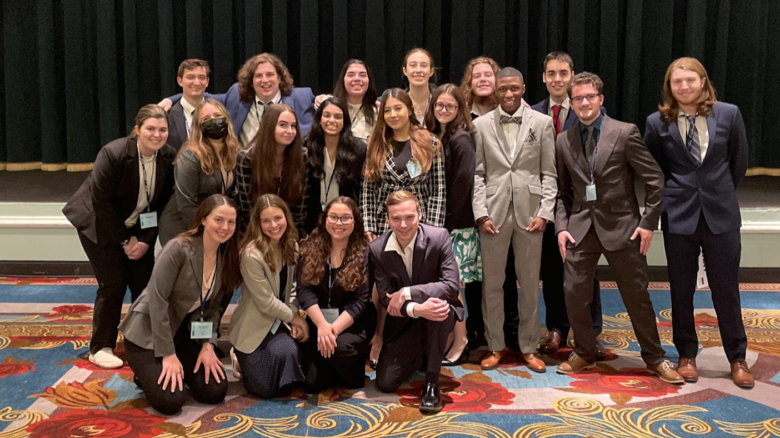 Rider's 2022 Model UN team