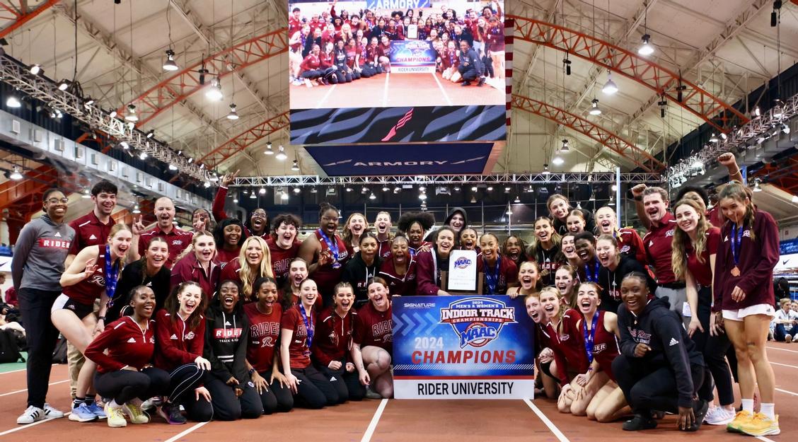 Women's MAAC track and field photo 2024