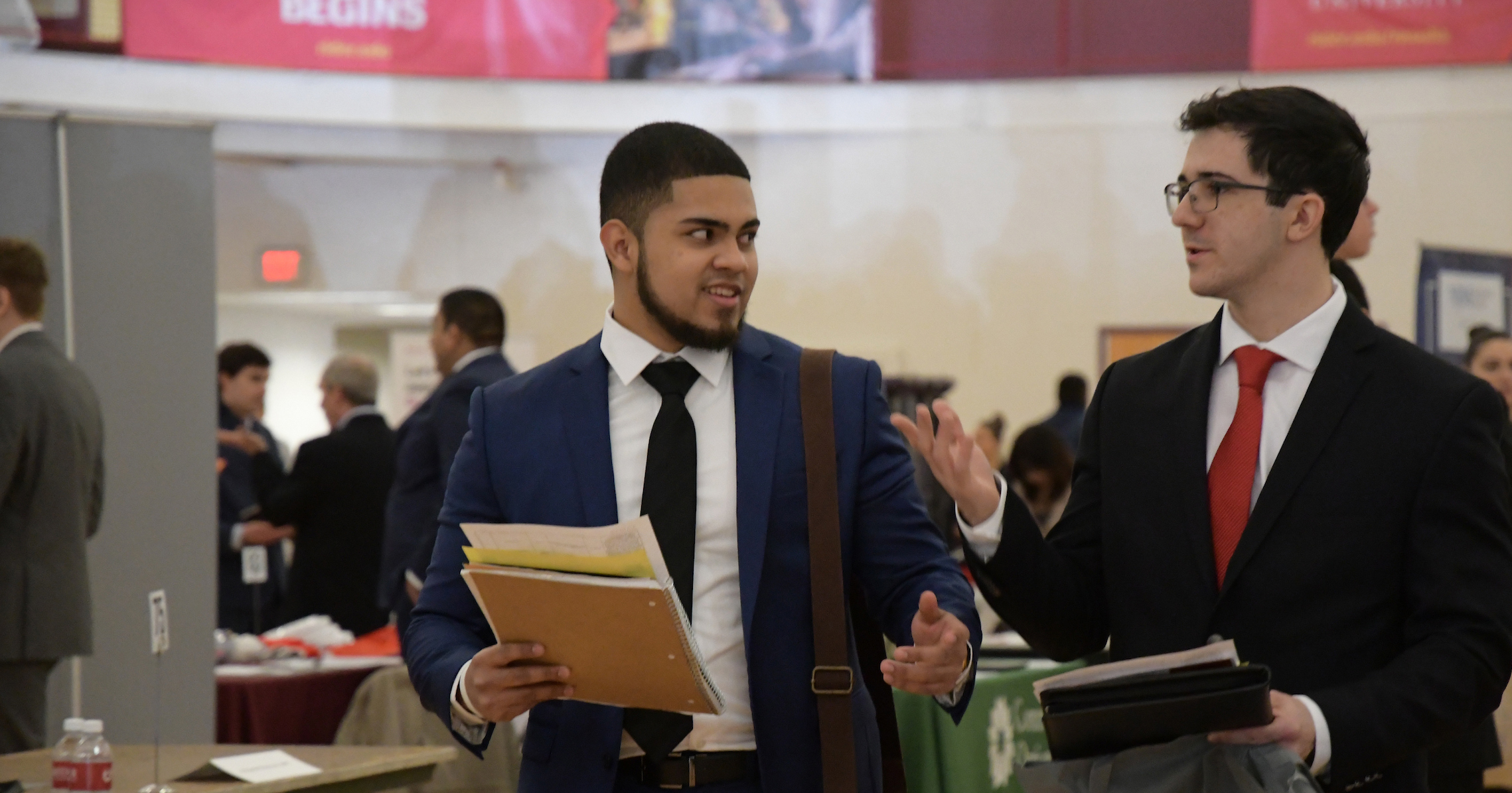 Students attend Rider Career Fair