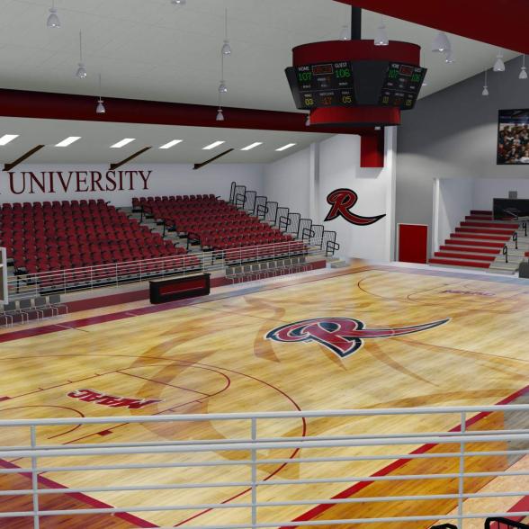 Alumni gym rendering