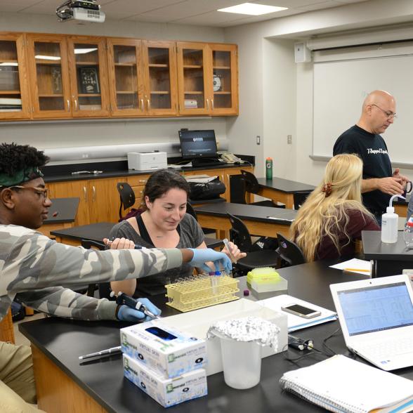 Science building renovations benefit young scientists at Rid