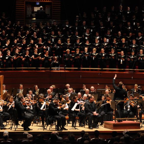 Westminster Symphonic Choir performing with The Philadelphia