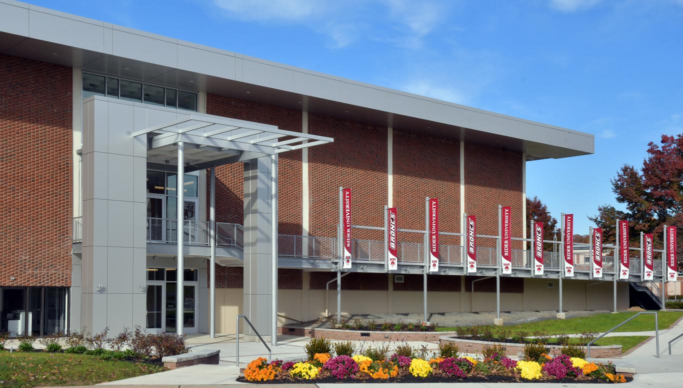 Exterior of the new Bart Luedeke Center